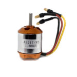 A2217 1100KV Brushless Outrunner Motor with Welded Banana Connector (Male)
