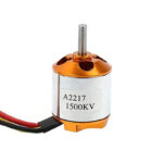 A2217 1500KV Brushless Out-Runner Motor with Welded Banana Connector (Male)