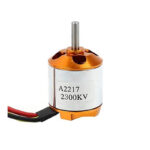 A2217 2300KV Brushless Out-runner Motor with Welded Banana Connector (Male)