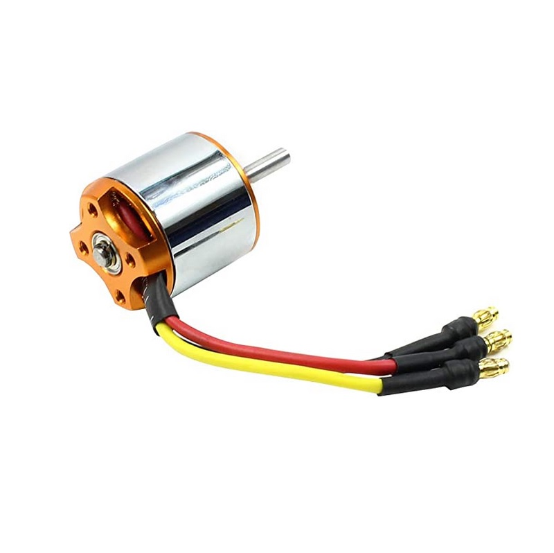 A2217 2300KV Brushless Out-runner Motor with Welded Banana Connector (Male) - Image 2