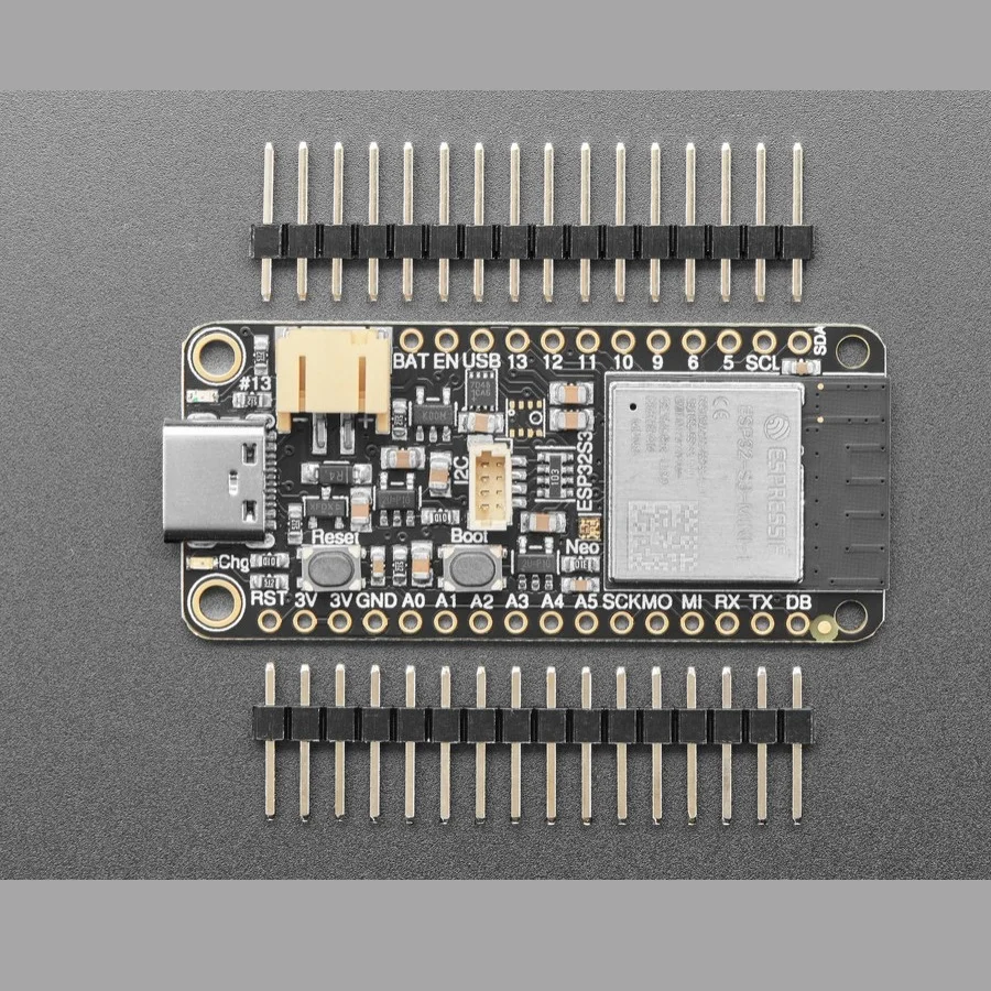 Adafruit ESP32-S3 Feather Dev Board w/ STEMMA QT - 8MB Flash - Image 2