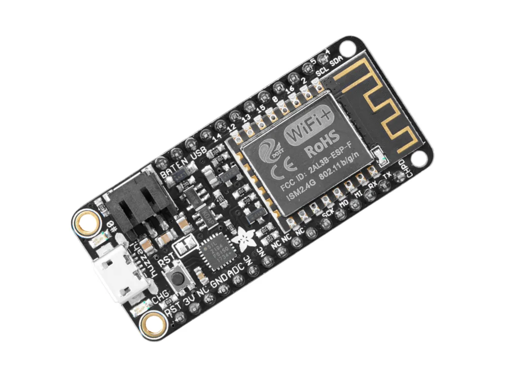 Adafruit Feather HUZZAH ESP8266 WiFi Development Board