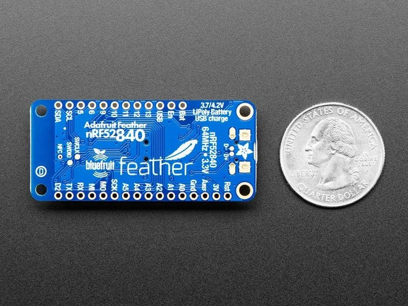 Adafruit Feather nRF52840 Express BLE Development Board - Image 2