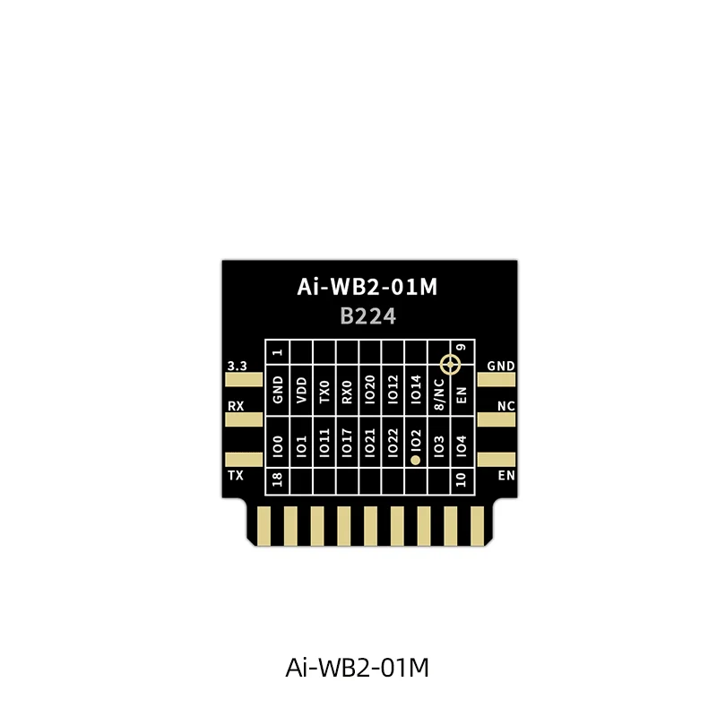 AI-Thinker Ai-WB2-01M Wi-Fi & BLE 5.0 Module - Image 2
