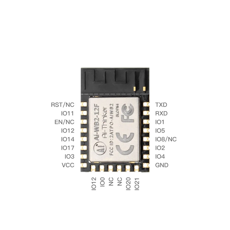 AI-Thinker Ai-WB2-12F Wi-Fi & BLE 5.0 Module w/ BL602 SoC - Image 4