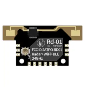 AI-Thinker RD-01 24GHz Radar + Wi-Fi/BLE Module