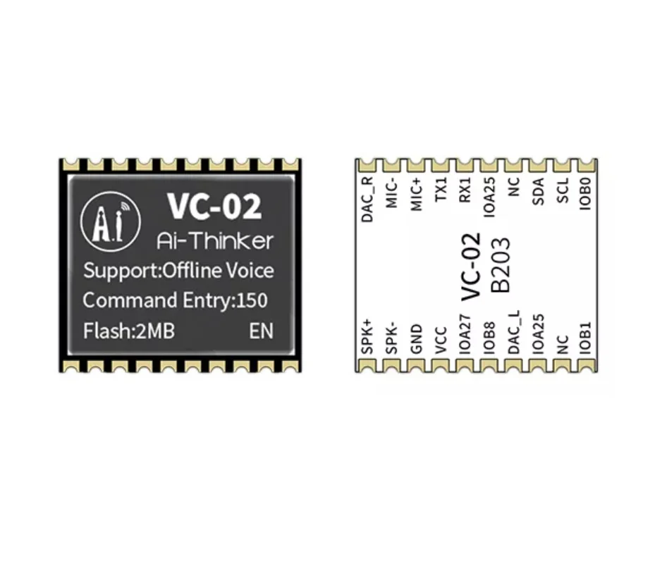 AI-Thinker VC-02 Offline Speech Recognition Module - Image 2