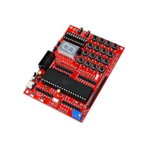 Amotech Labs 8051 Development Board w/ AT89S52 IC, ISP Programmer & LCD