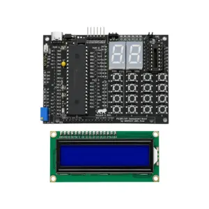 Amotech Labs PIC18F/16F Development Board w/ PIC18F452 & LCD