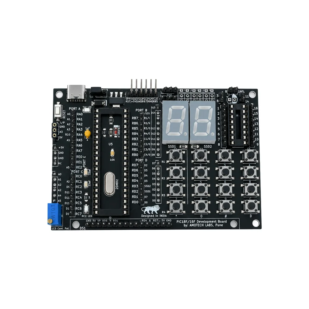 Amotech Labs PIC18F/16F Development Board - Image 2