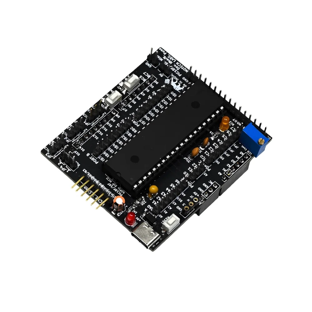 Amotech Labs PIC18F/16F Mini Dev Board w/ PIC18F452
