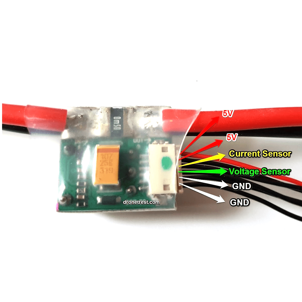APM/Pixhawk Power Module V6.0 3A BEC XT60 (2-6S, 90A) - Image 4
