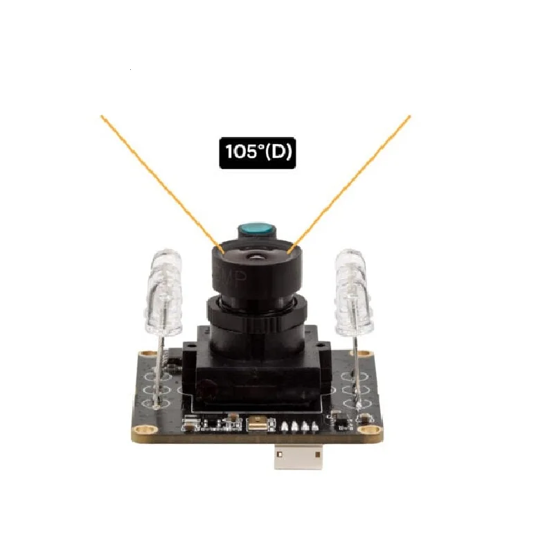 Arducam 1080P Day/Night Vision USB Camera, 2MP OV2710 w/ IR-Cut & LEDs - Image 4