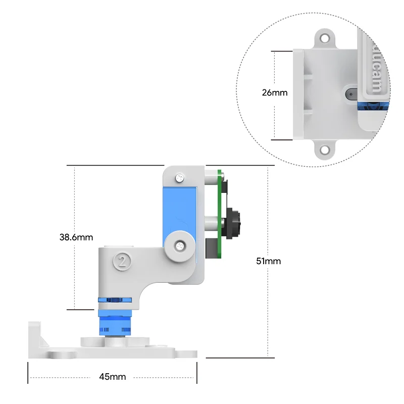 Arducam 5MP OV5647 Pan Tilt Camera for Raspberry Pi - Image 3