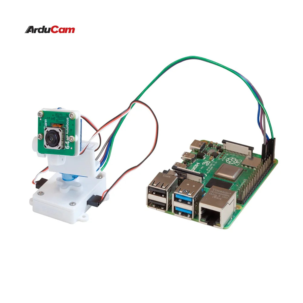 Arducam 64MP Autofocus Camera & Pan-Tilt Kit for Raspberry Pi - Image 5