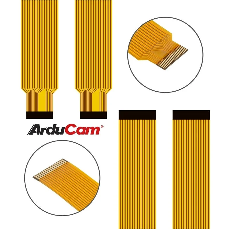 Arducam B0244 300mm Ribbon Flex Extension Cable for Raspberry Pi Zero (Pack of 2) - Image 2
