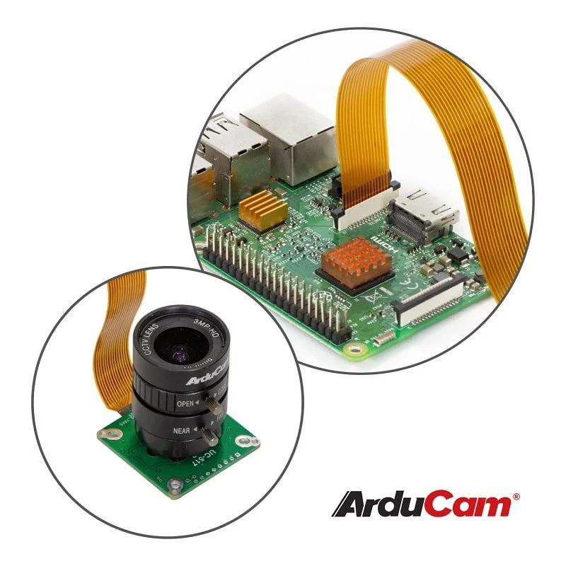 Arducam B0244 300mm Ribbon Flex Extension Cable for Raspberry Pi Zero (Pack of 2) - Image 6