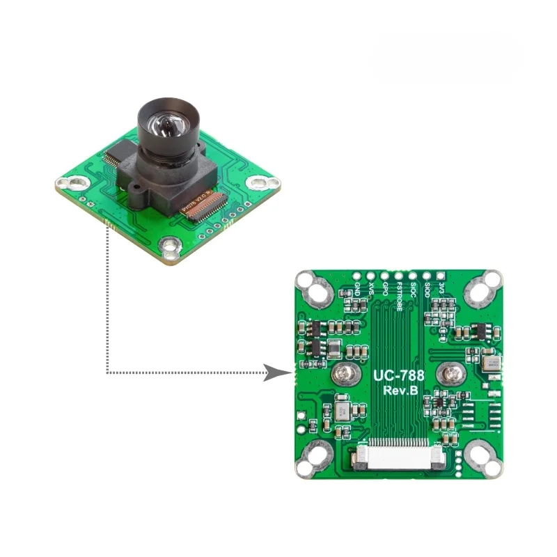 Arducam B0353 Full HD Color Global Shutter Camera for Raspberry Pi, 2.3MP AR0234 - Image 3