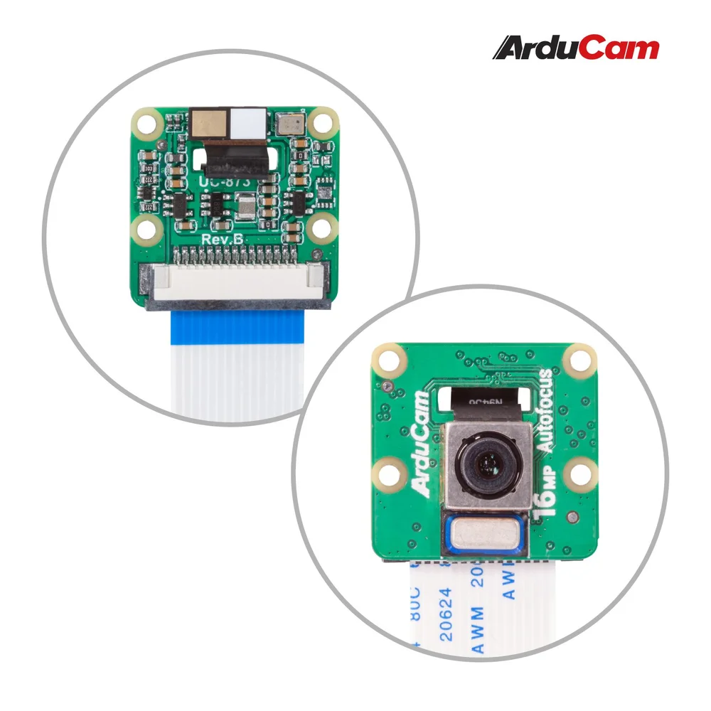 Arducam B0371 IMX519 Autofocus Camera Module for Raspberry Pi & Jetson Nano - Image 4