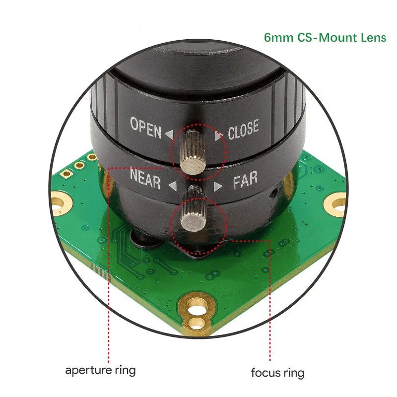 Arducam HQ Camera for Jetson Nano & Xavier NX, 12MP IMX477 with 6mm CS-Mount Lens - Image 3