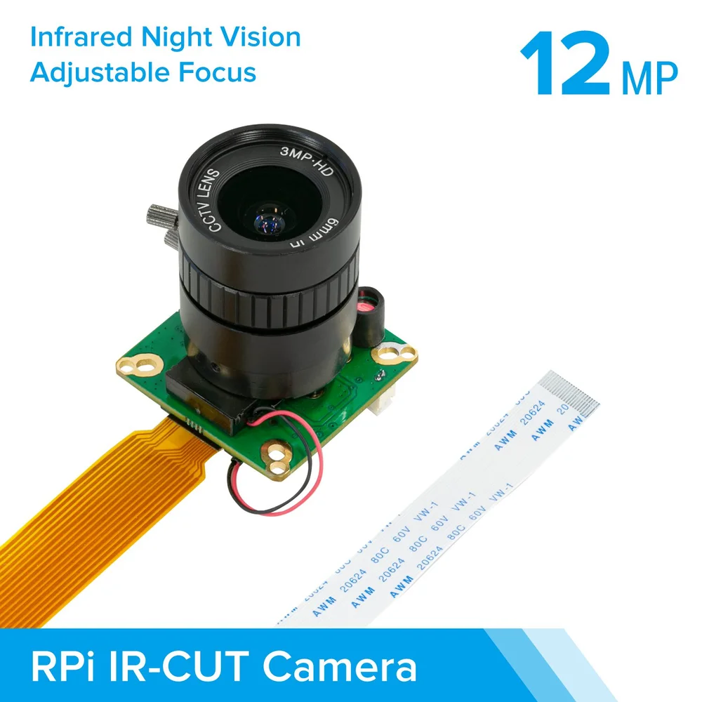Arducam IR-CUT Camera Module for Raspberry Pi w/ 12MP IMX477 - Image 2