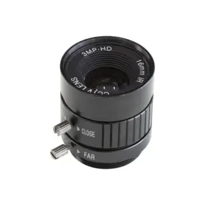 Arducam LN050 CS-Mount Lens for Raspberry Pi HQ Camera, 16mm Focal Length