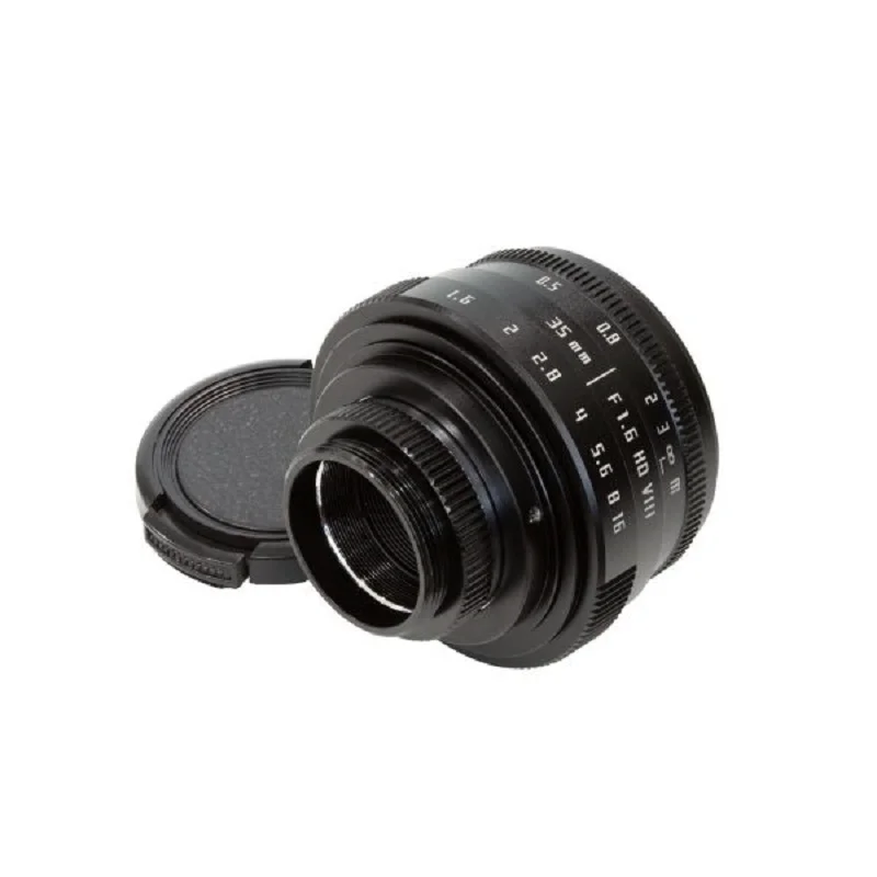 Arducam LN052 35mm F1.6 C-Mount Lens for Raspberry Pi HQ Camera w/ C-CS Adapter - Image 2