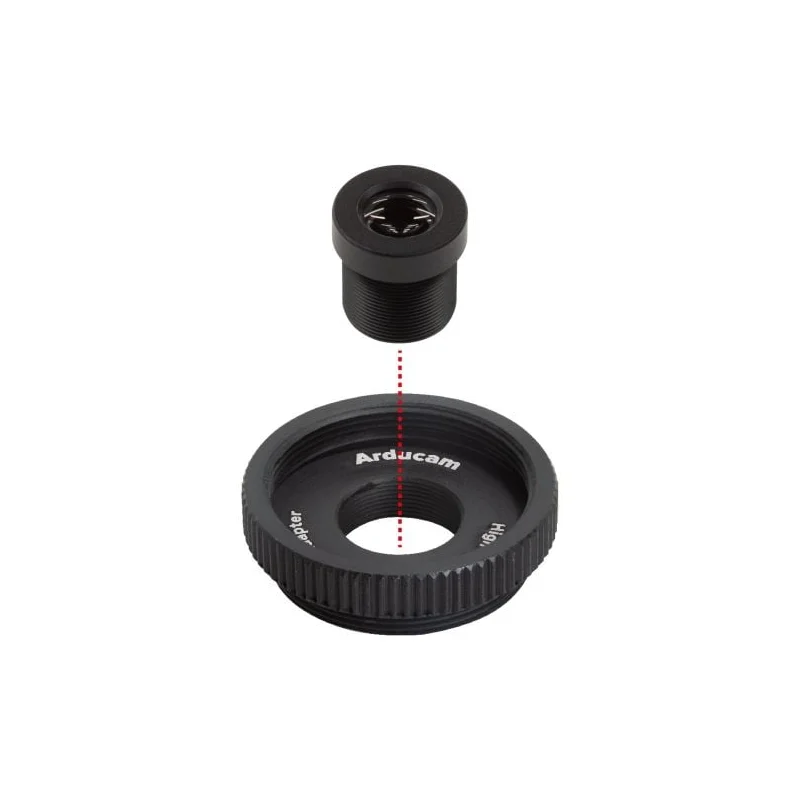 Arducam LN076 1/1.8" 4K 16mm Low Distortion M12 Lens - Image 3