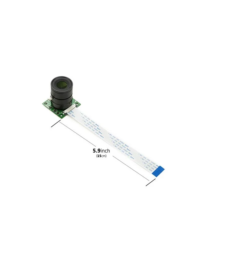 Arducam Noir Camera for Raspberry Pi w/ CS Mount Lens LS-2717CS & OV5647 5MP - Image 4