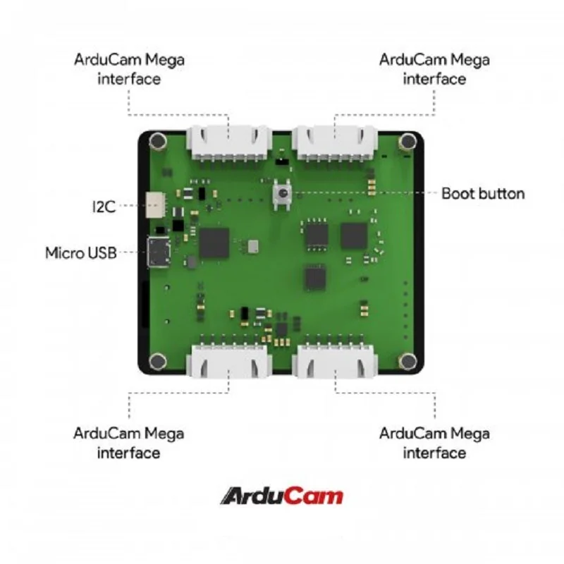 Arducam Pico4ML-Pro TinyML Dev Kit w/ RP2040, 2.4-Inch LCD & Multi-SPI Camera Adapter - Image 4