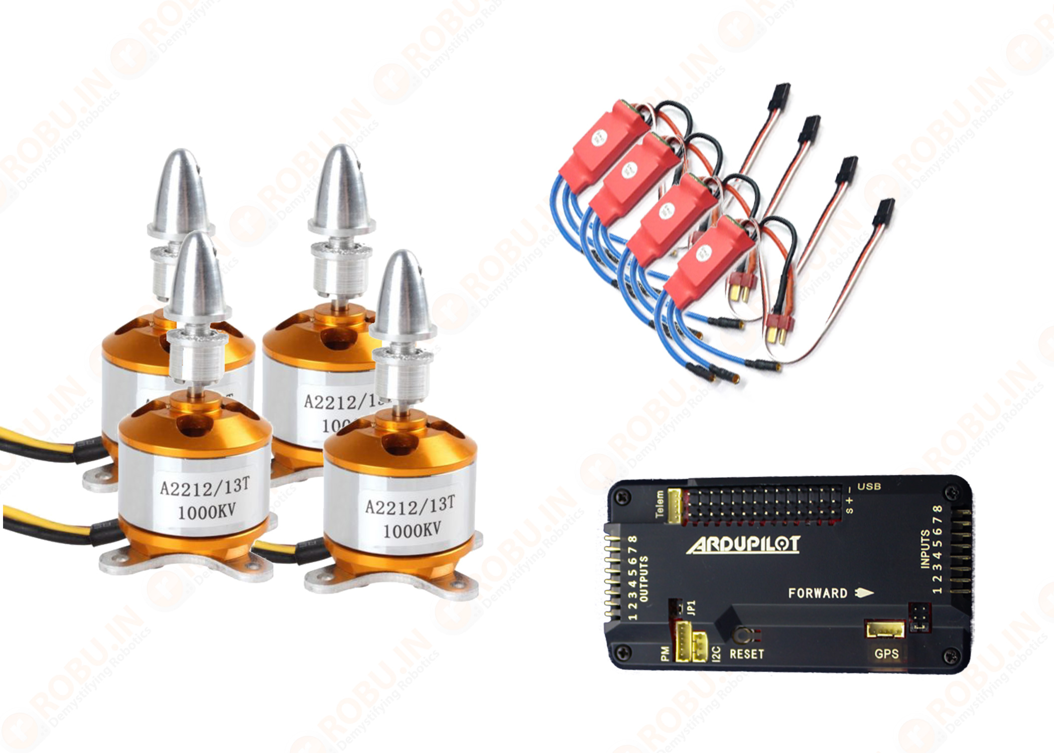 ARF Economy Quadcopter Build Kit with APM 2.8 FC - Image 2