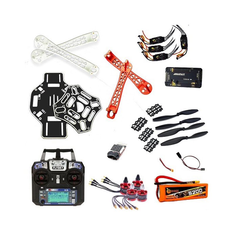 ARF Quadcopter Combo Kit w/ Q450, APM 2.8, FS-i6, 2212 920KV