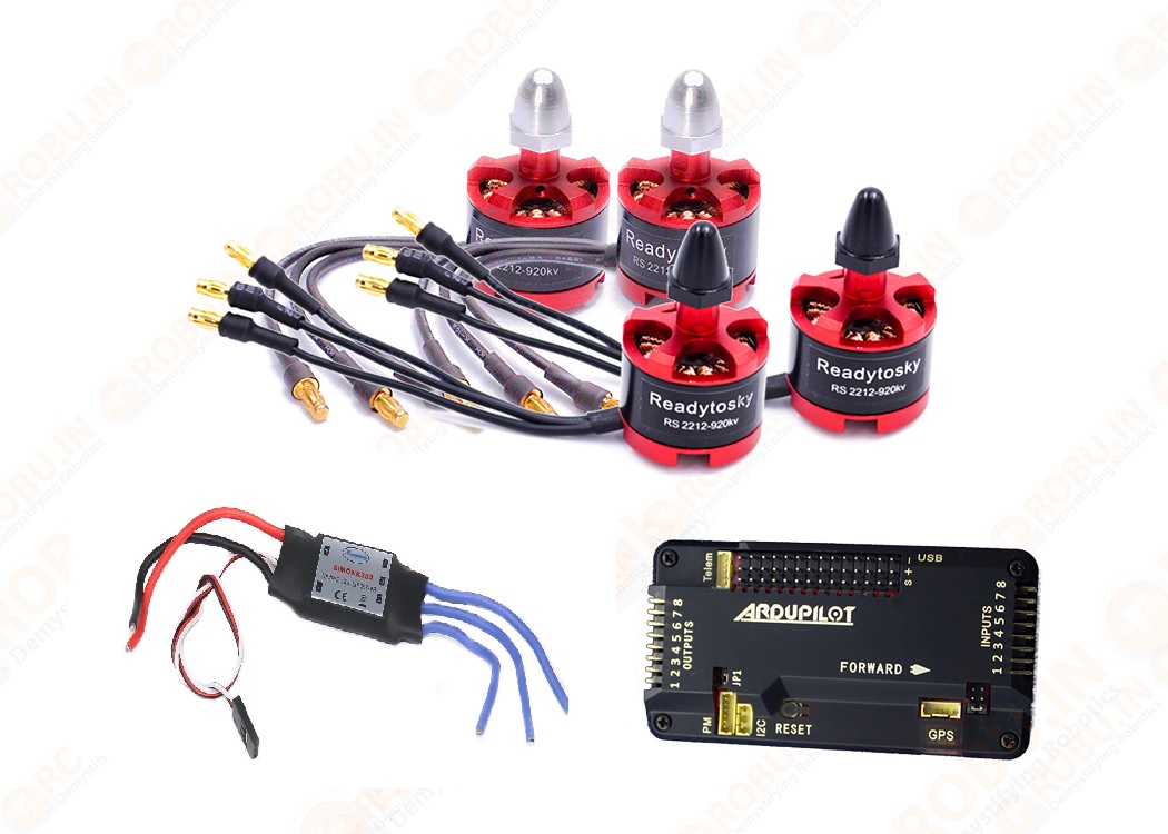 ARF Quadcopter Combo Kit w/ Q450, APM 2.8, FS-i6, 2212 920KV - Image 2