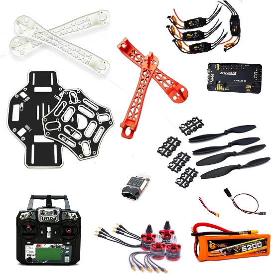 ARF Quadcopter Combo Kit w/ Q450, APM 2.8, FS-i6, 2212 920KV - Image 5
