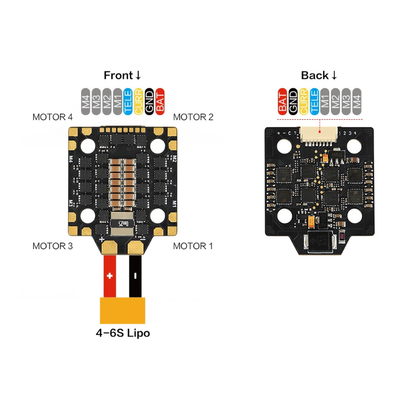 AxisFlying Argus Mini F7 Stack 40A ESC - Image 3