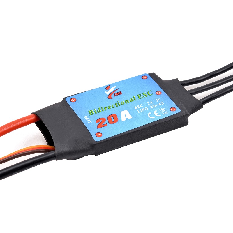Bidirectional 20A UBEC 2-4S LiPo with 5V 2A Output