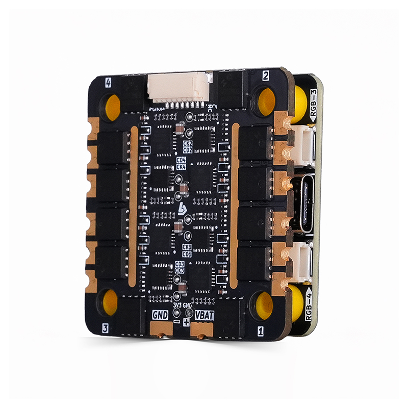 BotLab Dynamics BotWing F722 Flight Controller and BotDrive 4-in-1 ESC 50A Combo - Image 2
