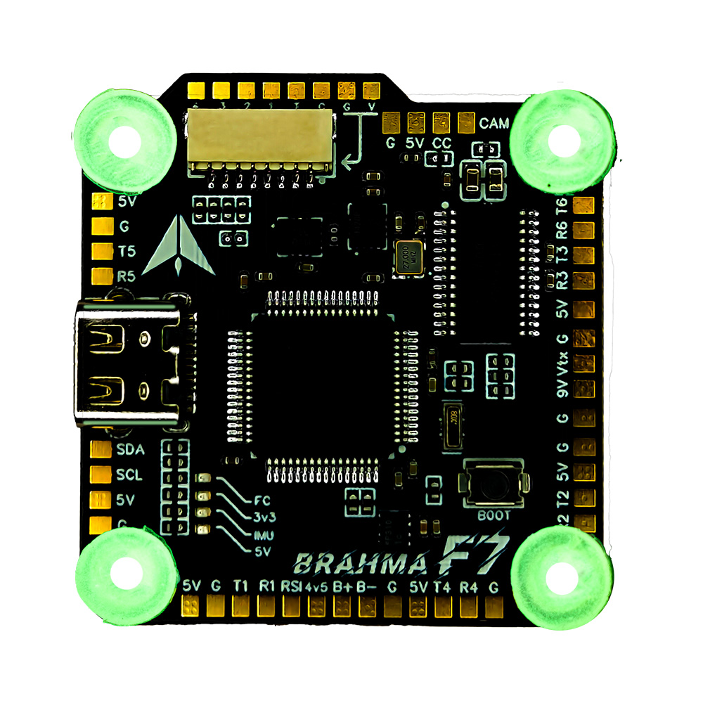 DarkMatter BRAHMA F7 STM32F722 Flight Controller Made In India - Image 3