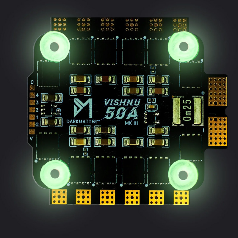 DarkMatter VISHNU 50 MK-III 4-in-1 50A 8Bit BLHeli_s ESC - Image 2