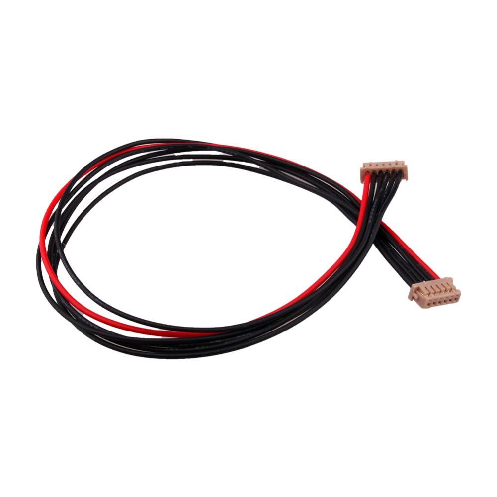 DF13 6 Pin Flight Controller Cable - Red & Black