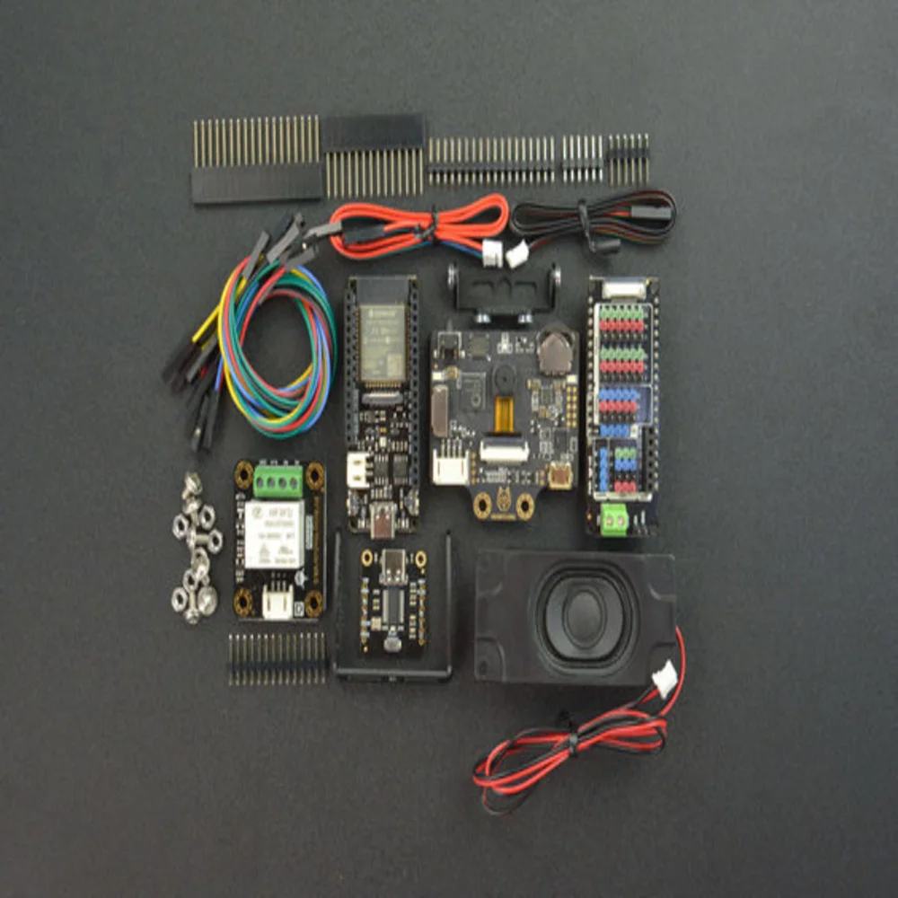 DFRobot AI Starter EEDU Kit w/ FireBeetle 2 ESP32-E & HuskyLens AI Camera