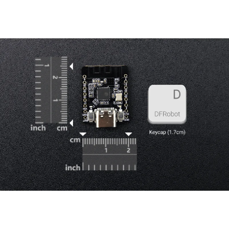 DFRobot Beetle ESP32-C6 Mini Development Board w/ BLE, Wi-Fi 6, Zigbee - Image 2