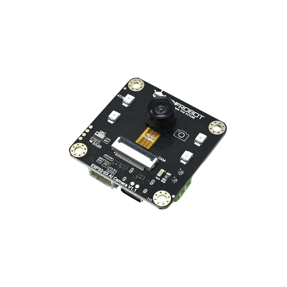 DFRobot ESP32-S3 AI Camera Module w/ Night Vision & Voice