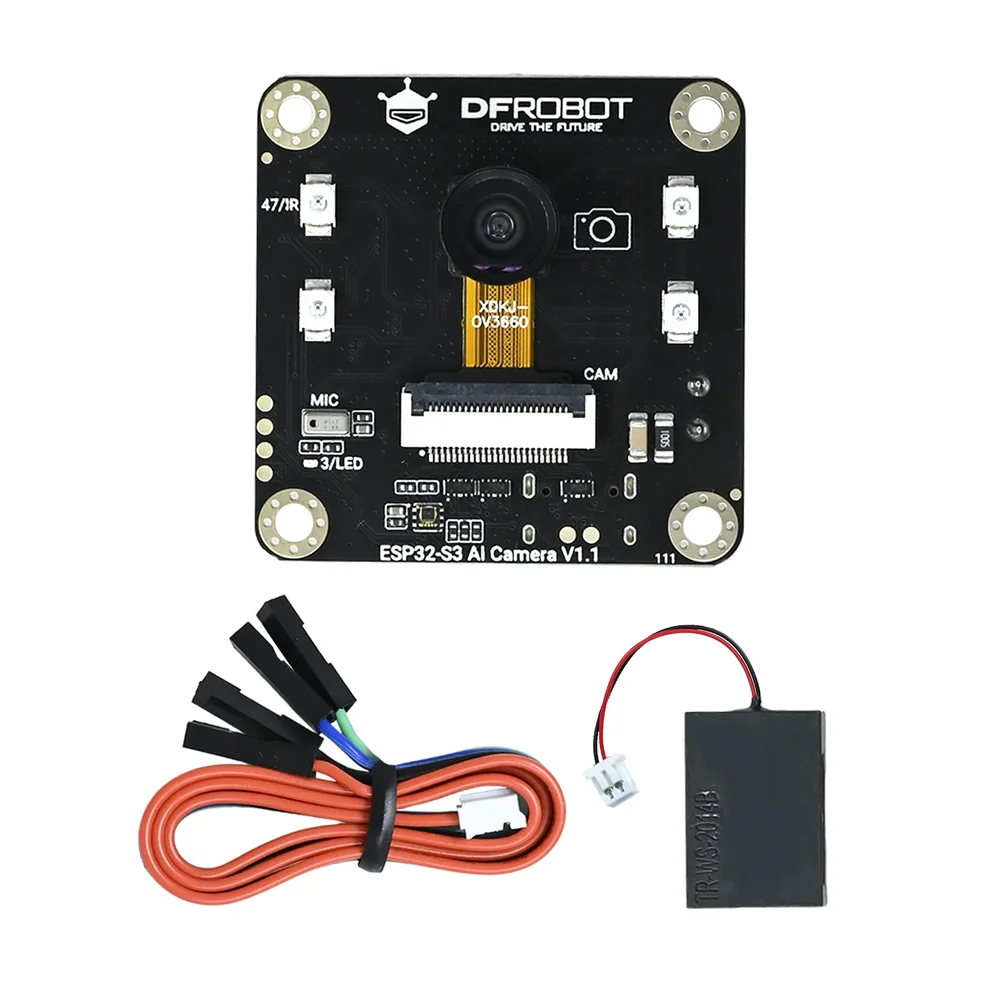 DFRobot ESP32-S3 AI Camera Module w/ Night Vision & Voice - Image 4
