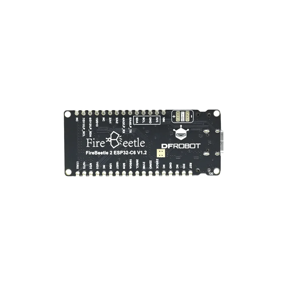DFRobot FireBeetle 2 ESP32-C6 IoT Dev Board (Wi-Fi 6, BLE 5, Solar) - Image 3