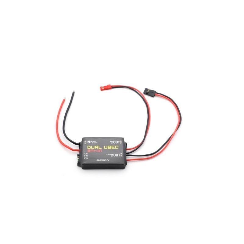 Dual Channel UBEC 8A + 4A Voltage Regulator - Image 4