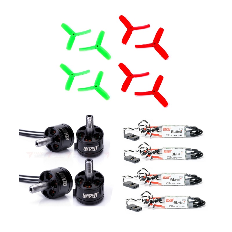 DYS F1407 3600KV Motor & 20A ESC FPV Combo Set