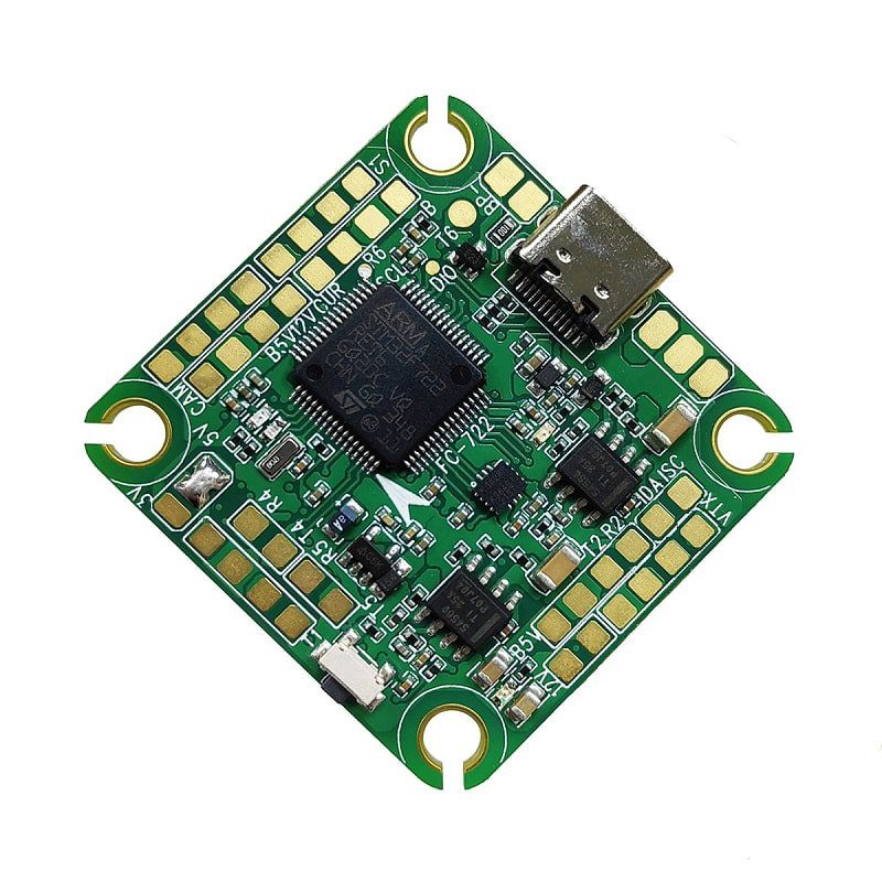 DYS FC722 FC & AM32 65A 4-in-1 ESC Stack 2-8S 30x30mm - Image 2