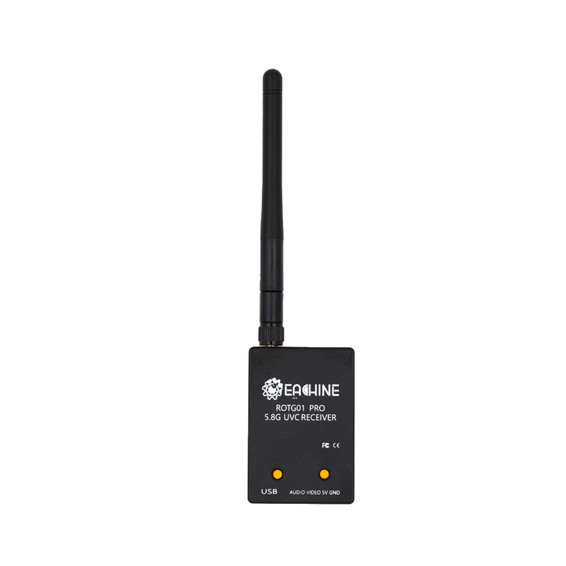 Eachine ROTG01 Pro UVC OTG 5.8G 150CH FPV Receiver w/ Audio for Android Smartphone - Black - Image 5