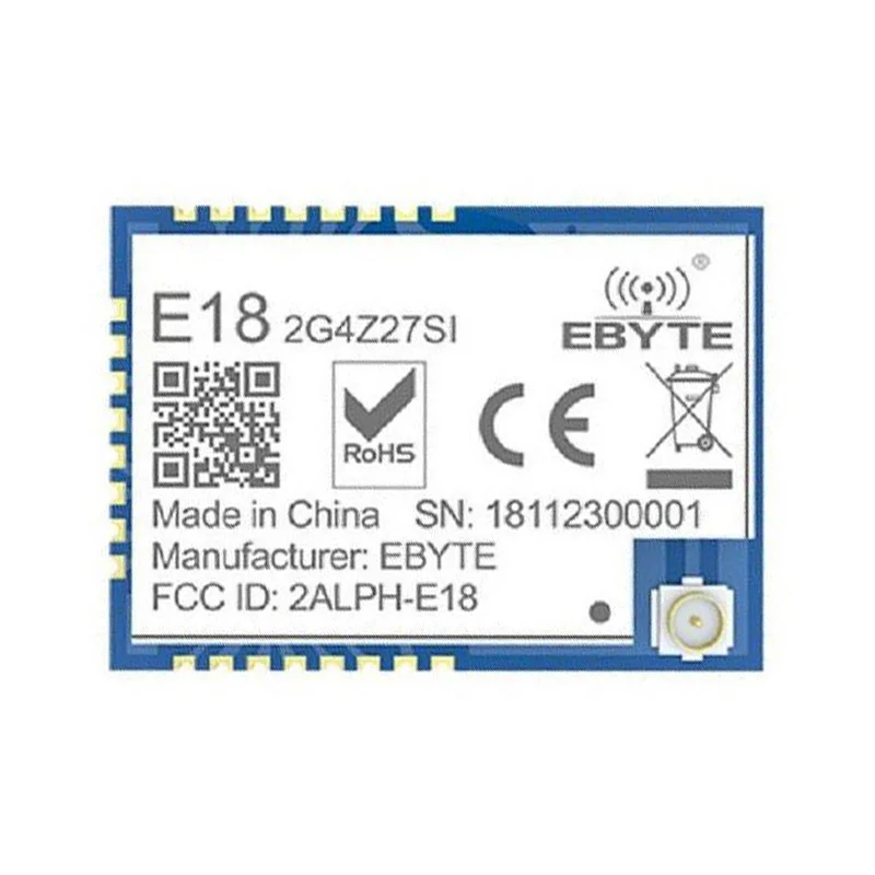 EByte E18-2G4Z27SI ZigBee Module CC2530F256+CC2592 27dBm 2.4GHz